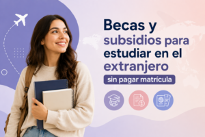 Becas y subsidios para estudiar en el extranjero sin pagar matrícula