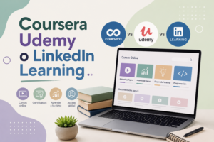 Coursera Udemy o LinkedIn Learning